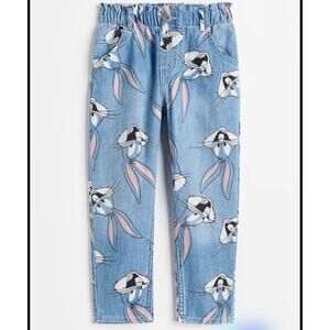 H&M Relaxed Fit Bugs Bunny Jeans